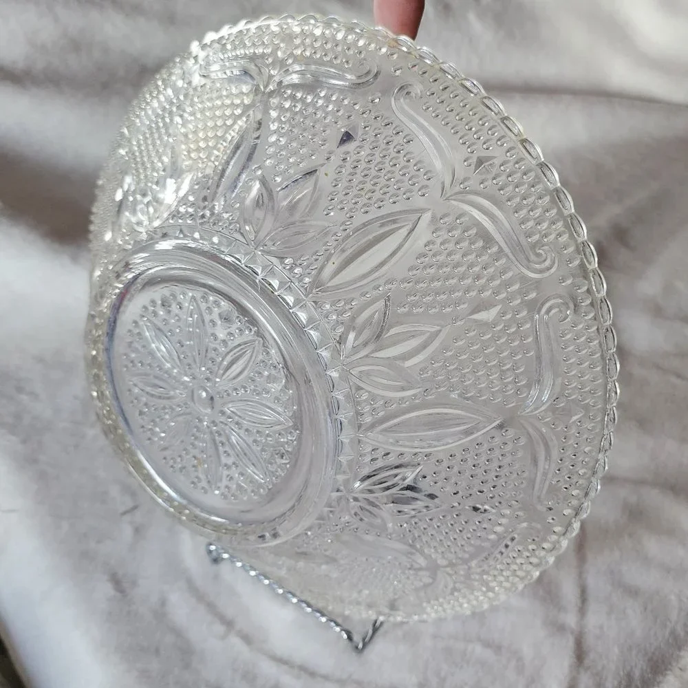 VINTAGE HERITAGE FEDERAL GLASS 10 1/4
